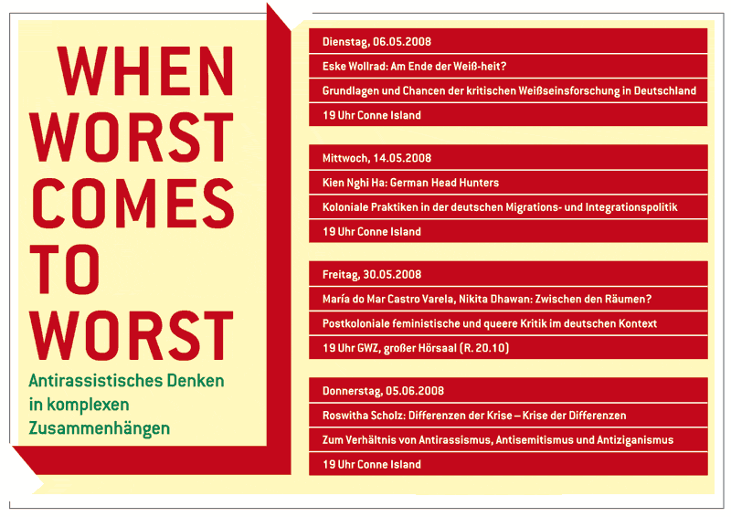 Veranstaltungsplakat